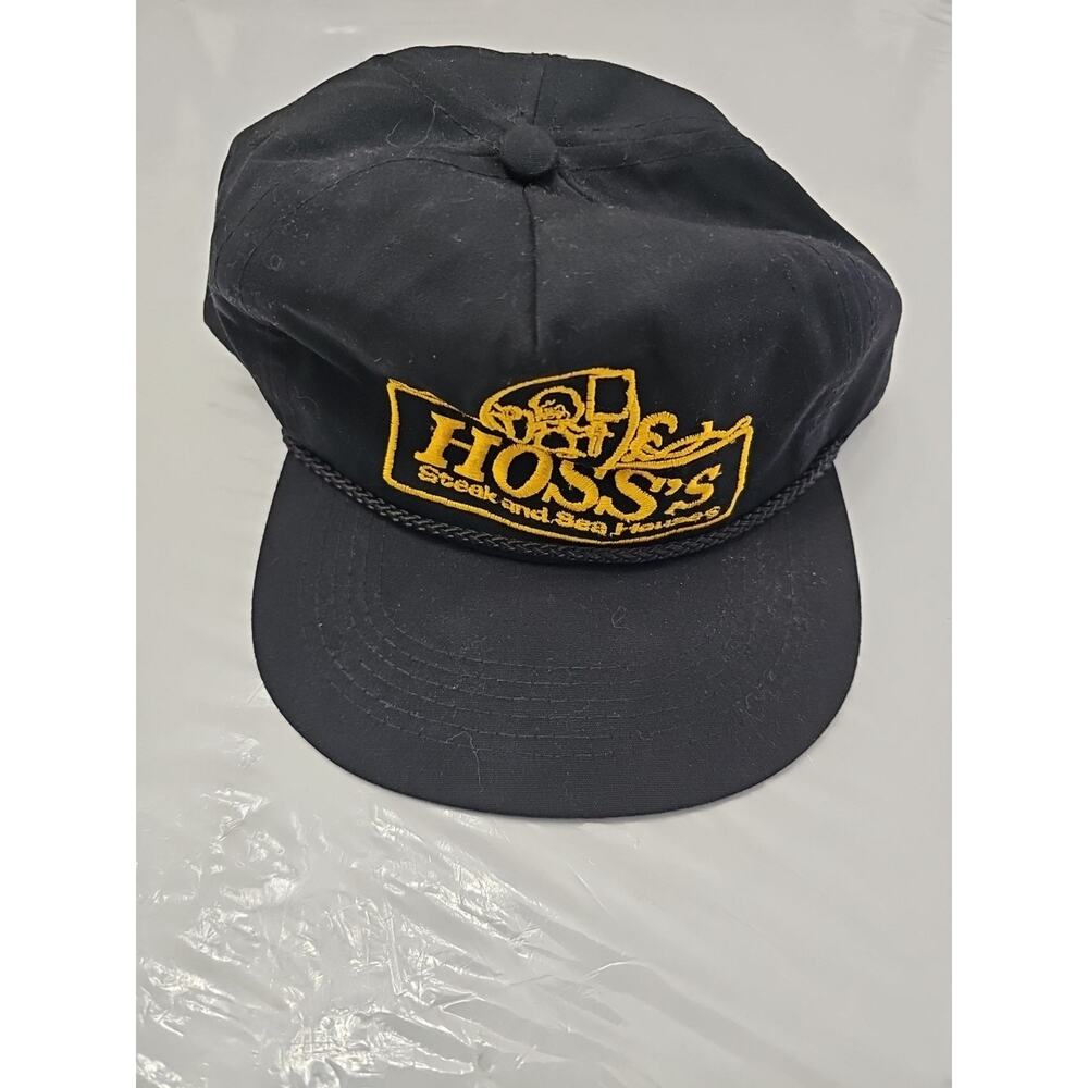 VINTAGE HOSS’S Steak Sea House cap Pennsylvania restaurant 1980s Embroidered